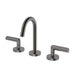 Vivid Slimline Plus Basin Lever Set (Brushed Carbon)
