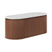 Fienza Empire Pill Vanity 1200 in Walnut