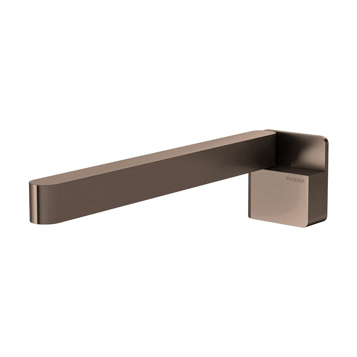 Phoenix Designer Wall Swivel Bath Outlet Straight (Brushed Bronze)