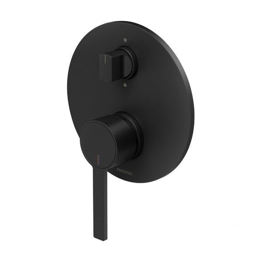 Lexi MKII Shower / Bath Diverter Mixer (Matte Black)