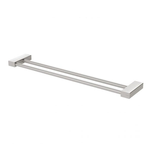 Lexi MKII Double Towel Rail 600 (Brushed Nickel)