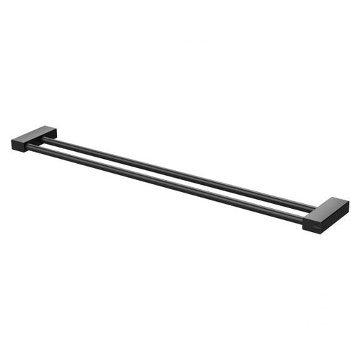 Lexi MKII Double Towel Rail 800 (Matte Black)