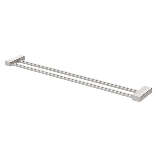 Lexi MKII Double Towel Rail 800 (Brushed Nickel)