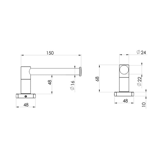 Specification Line Drawing