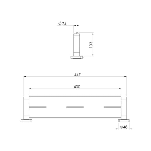 Enviro316 Shower Shelf (Stainless Steel)