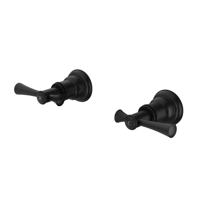 Cromford Wall Top Assemblies (Matte Black)