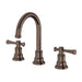 Cromford Hob Basin Tap Set (Brushed Bronze)