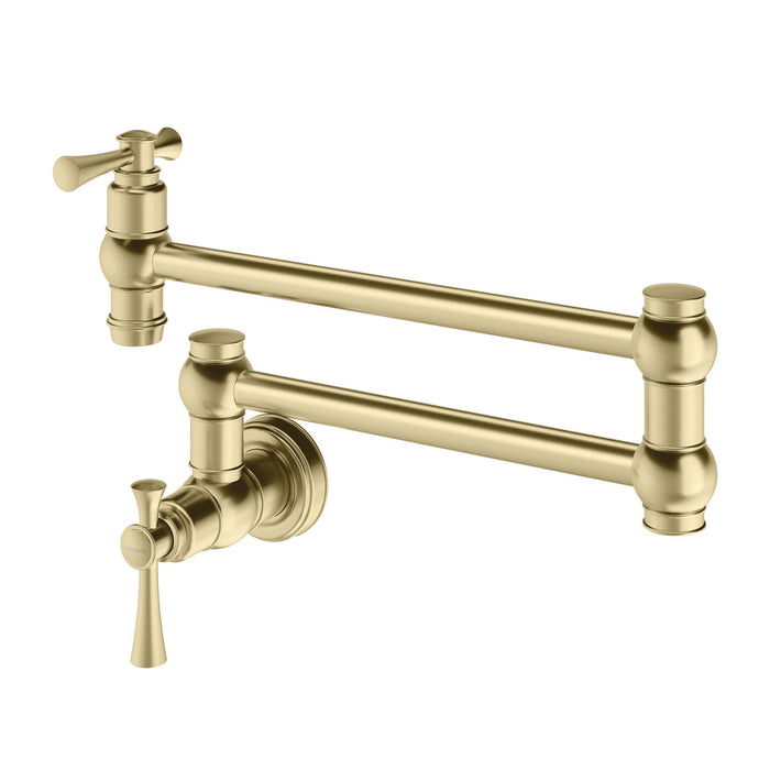 Cromford Pot Filler (Brushed Gold)