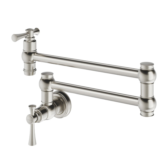 Cromford Pot Filler (Brushed Nickel)