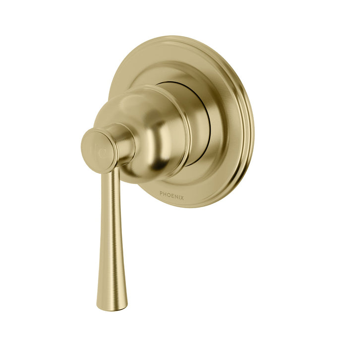 Cromford Shower/Wall Mixer Fit-off Kit  (Brushed Gold)