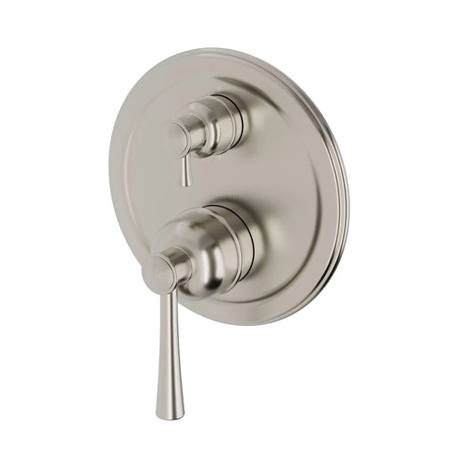 Cromford Wall Diverter Mixer (Brushed Nickel)