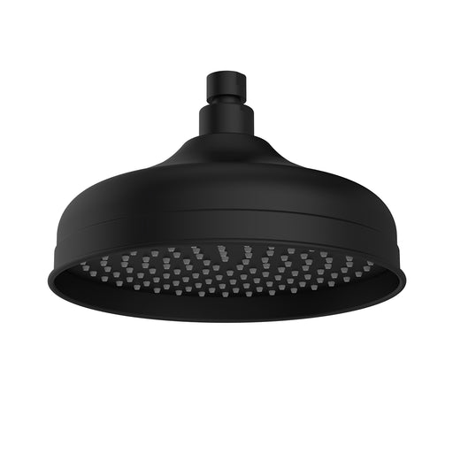 Cromford Shower Rose 210mm (Matte Black)