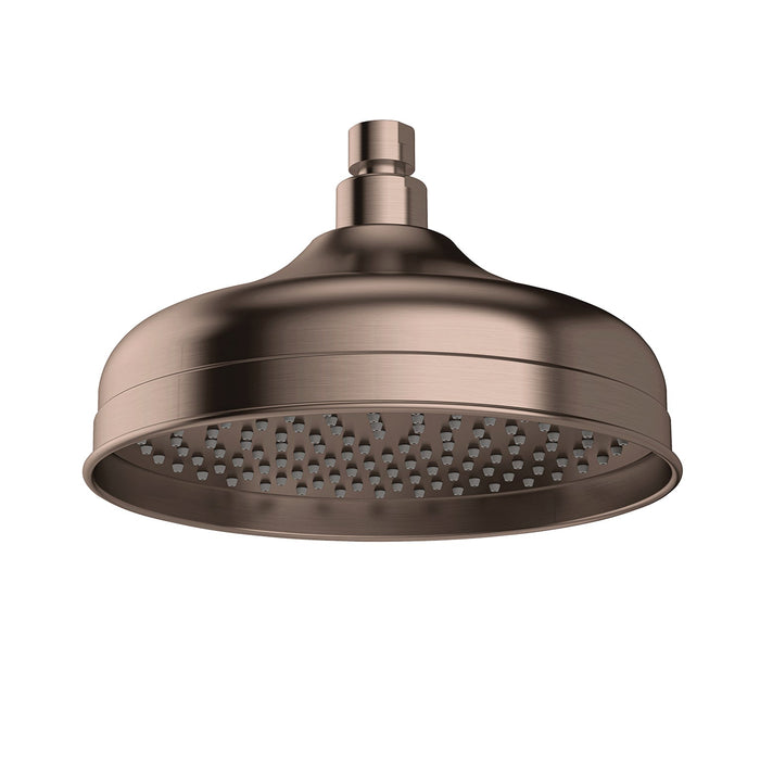 Cromford Shower Rose 210mm (Brushed Bronze)