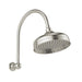 Cromford High Rise Shower Arm & 210mm Rose (Brushed Nickel)