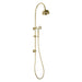 Cromford Twin Shower (Brushed Gold)