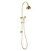 Cromford Twin Shower (Brushed Gold)