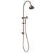 Cromford Twin Shower (Brushed Bronze)