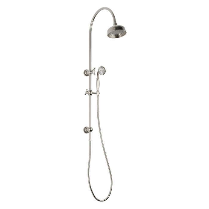 Cromford Twin Shower (Brushed Nickel)