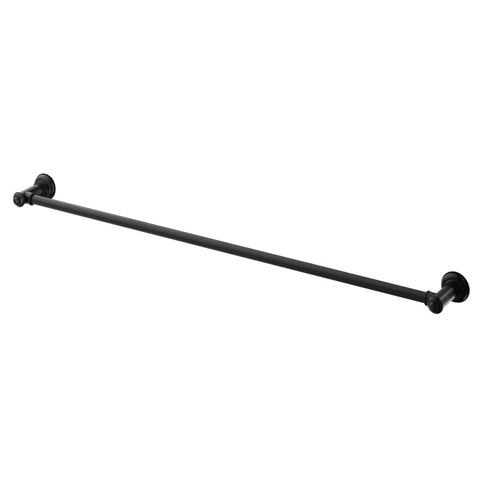 Cromford Single Towel Rail (Matte Black)