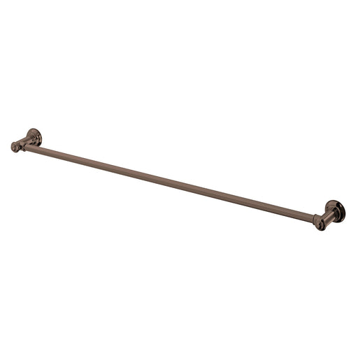 Cromford Single Towel Rail (Brushed Bronze)
