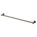 Cromford Single Towel Rail (Brushed Bronze)