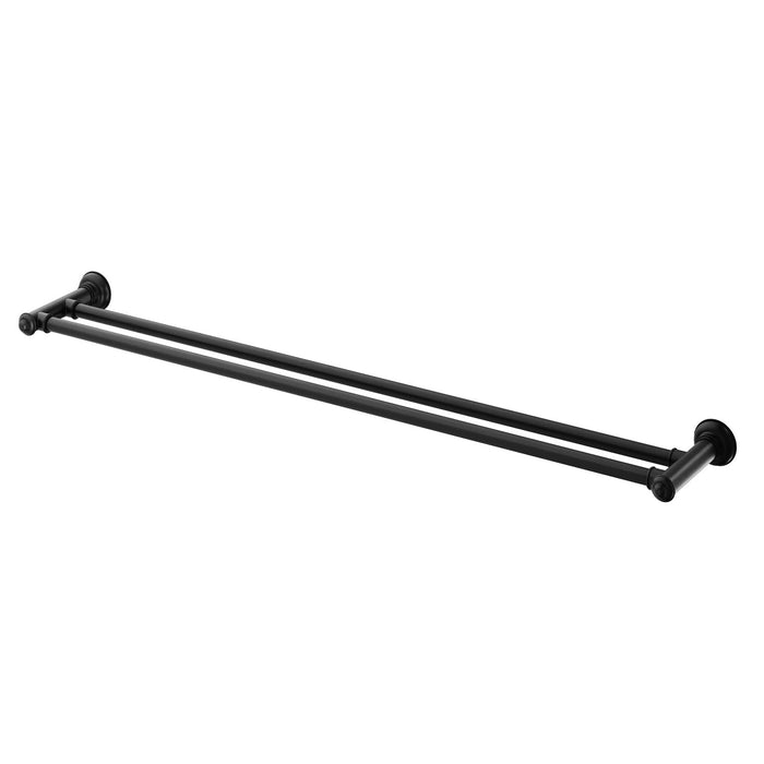 Cromford Double Towel Rail (Matte Black)