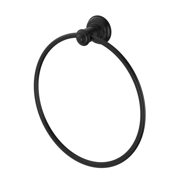 Cromford Towel Ring (Matte Black)