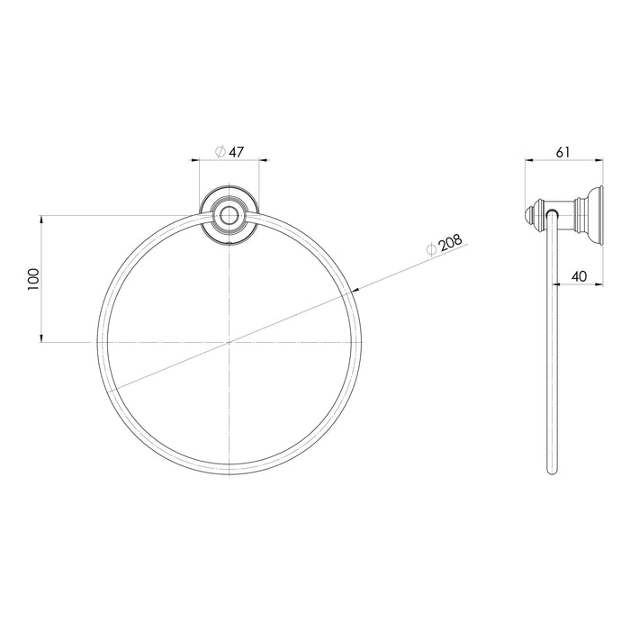 Specification Line Drawing