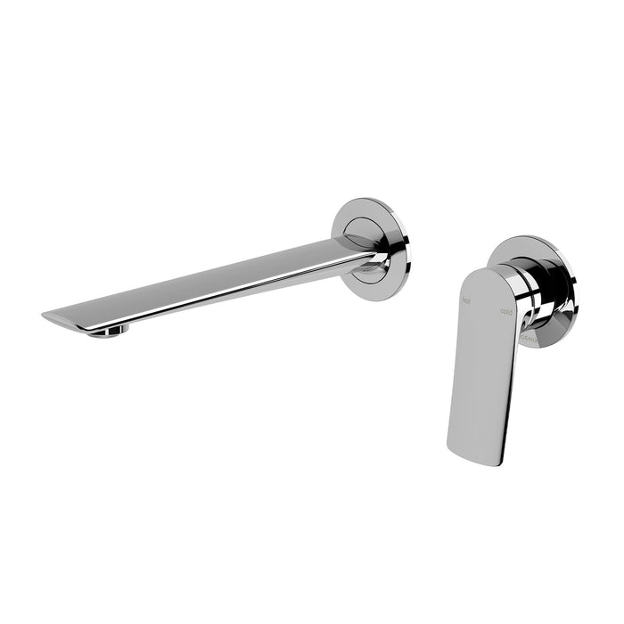 Kusabi Wall Basin/Bath Mixer Set (Chrome)