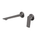 Kusabi Wall Basin/Bath Mixer Set (Brushed Carbon)