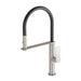 Kusabi Flexible Hose Sink Mixer 200mm (Brushed Nickel)