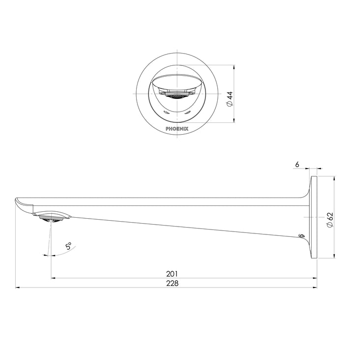 Specification Line Drawing