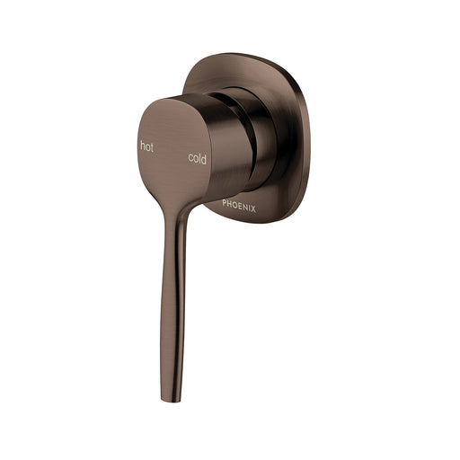 Vask SwitchMix Shower/Wall Mixer Pin Down Lead Free  in Brushed Bronze
