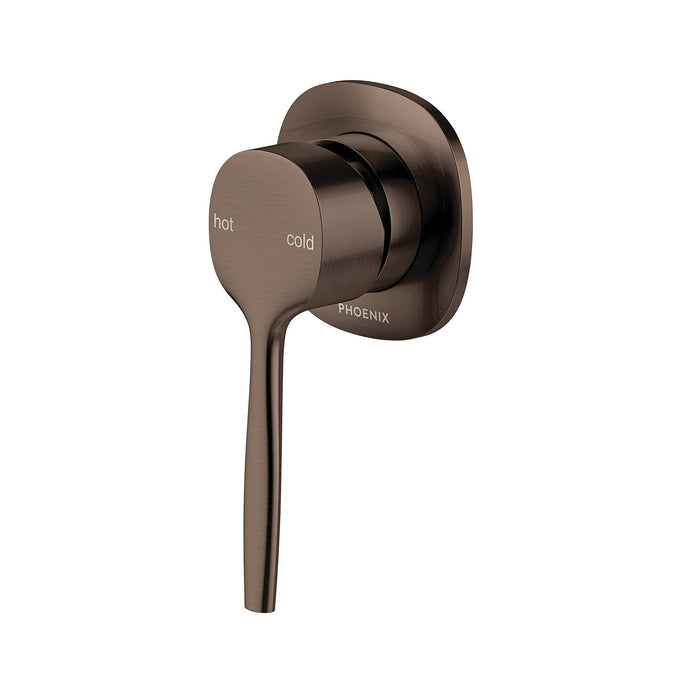 Vask SwitchMix Shower/Wall Mixer Pin Down Lead Free  in Brushed Bronze