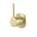 Vask SwitchMix Shower/Wall Mixer Pin Up Lead Free in Brushed Gold