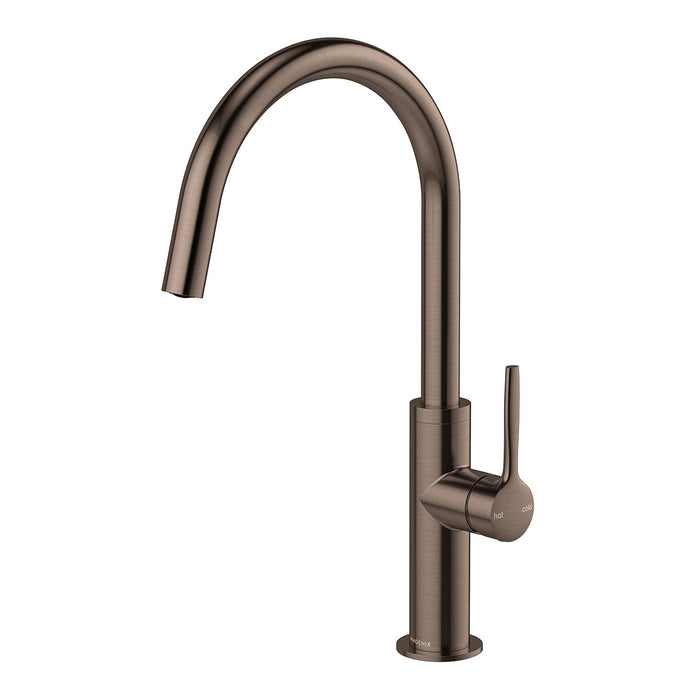 Vask Sink Mixer 190mm Lead Free in Brushed Bronze