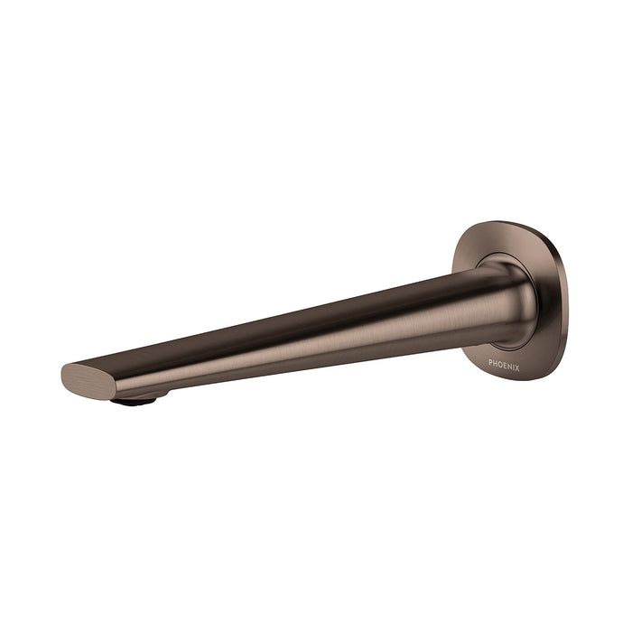 Vask Wall Basin / Bath Outlet 200mm – Lead Free in Brushed Bronze