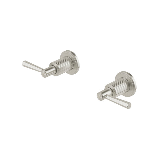 Wiltern Wall Top Assemblies with Extended Spindles Lead Free (Brushed Nickel)