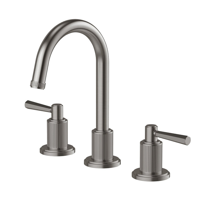 Wiltern SwitchMix Hob Basin Tap Set Lead Free (Brushed Carbon)