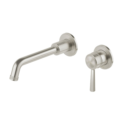 Wiltern SwitchMix Wall Basin/Bath Mixer Set Lead Free (Brushed Nickel)