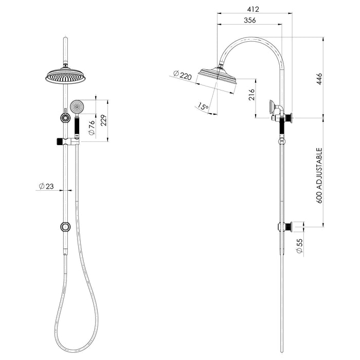 Specification Line Drawing