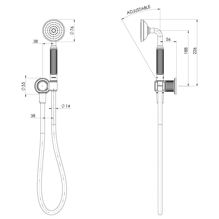 Specification Line Drawing