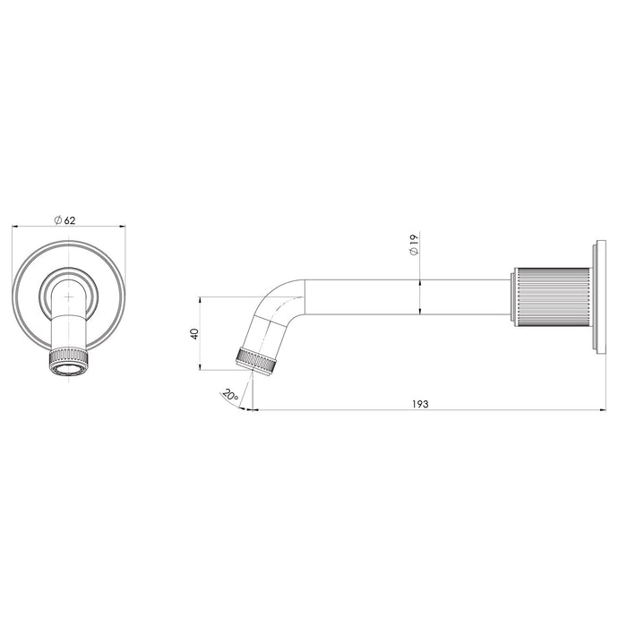 Specification Line drawing