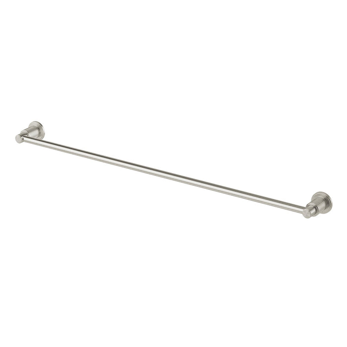 Wiltern Single Towel Rail 800mm (Brushed Nickel)