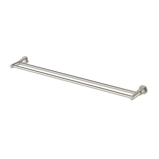 Wiltern Double Towel Rail 800mm (Brushed Nickel)