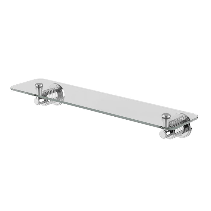 Wiltern Glass Shelf 450mm (Chrome)