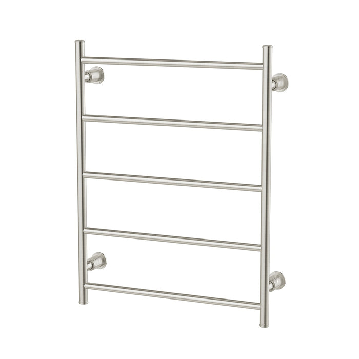 Wiltern Heated Towel Ladder 550x750 (Brushed Nickel)