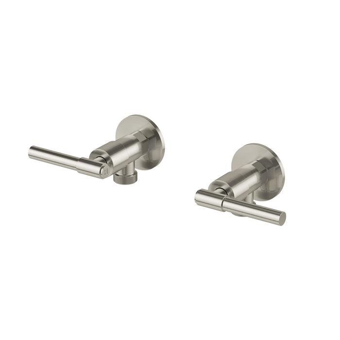 Vivid MkII Washing Machine Stops (Brushed Nickel)