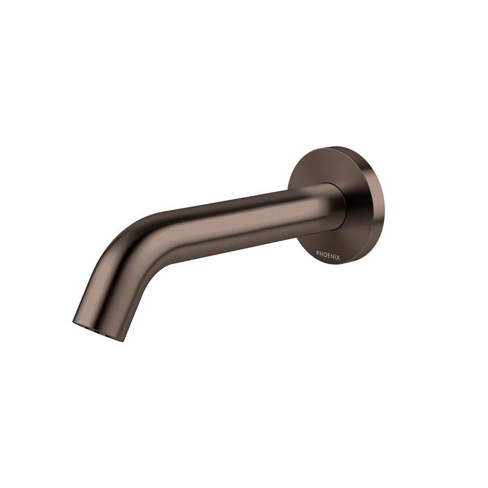 Vivid MkII Wall Basin/Bath Spout 160mm Curved (Brushed Bronze)