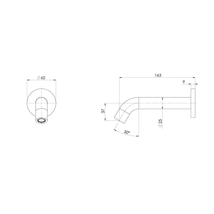 Specification Line Drawing